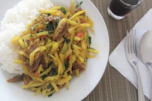 ペルー、オユコolluco、レシピ、料理