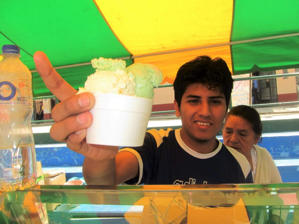 ペルー、おいしい、アイスクリーム