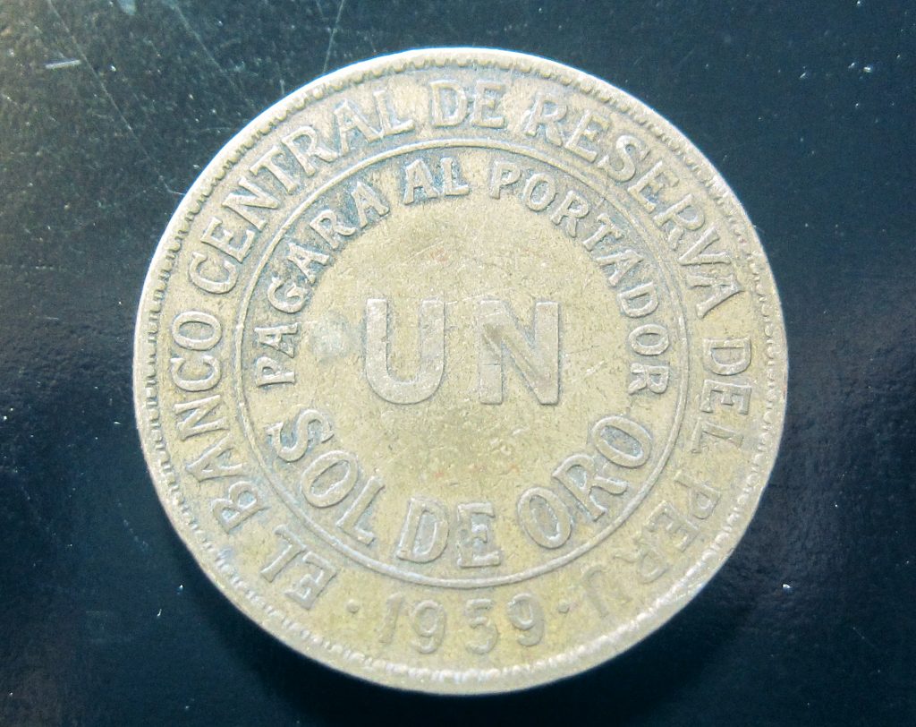 ペルー、お金、歴史