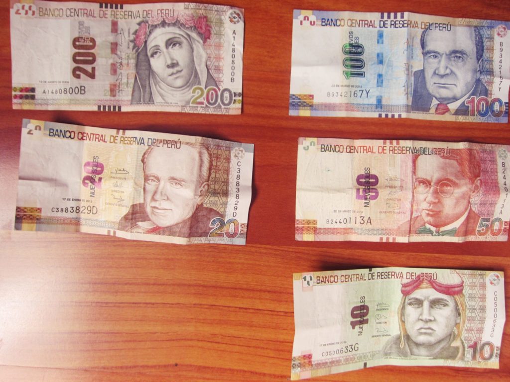 ペルー, 通貨, お金, ソル, お札