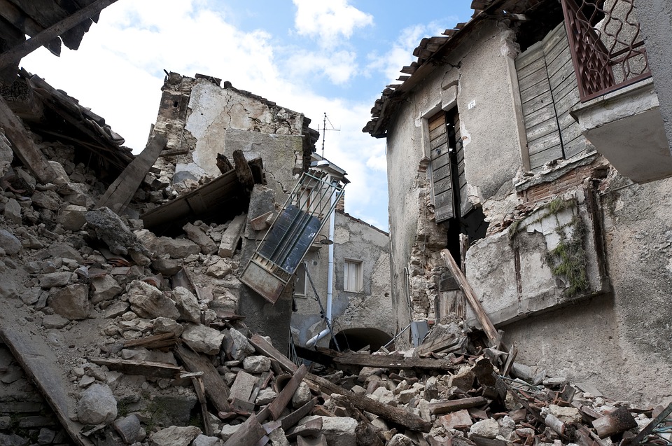 ペルー, 北部, 地震, 落石
