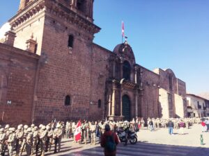 南米, ペルー, Perú, クスコ, Cusco, Policia, Ejercito, Independencia, 独立記念日, 警察, 警備隊, 軍