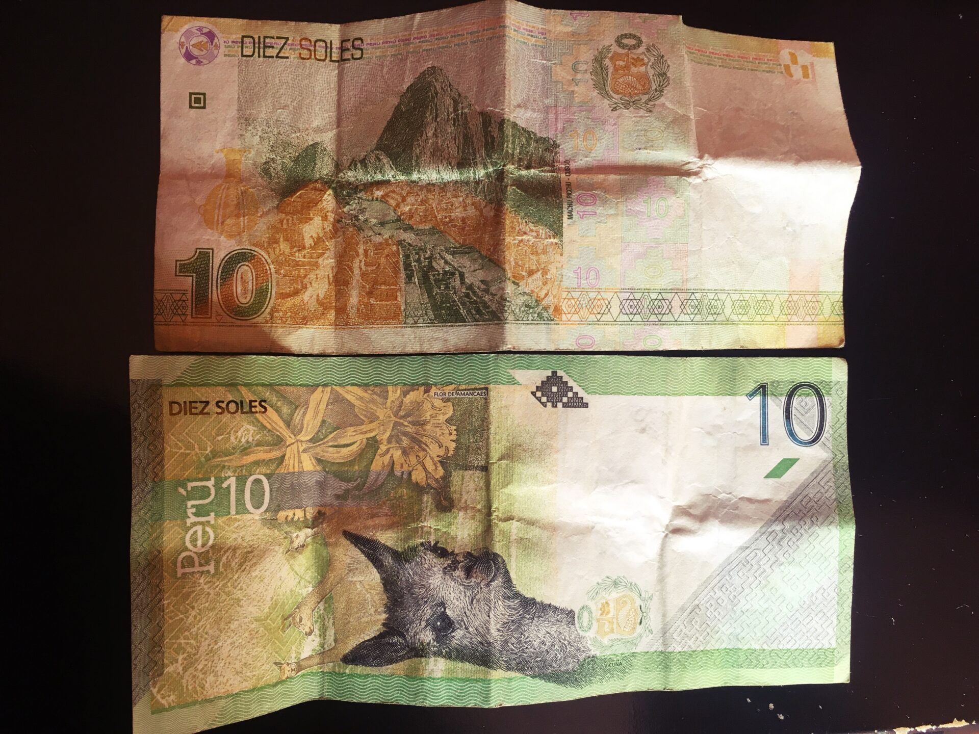 南米, ペルー, Perú, お金, 新しい, 紙幣